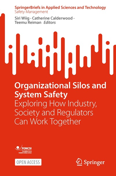 Couverture Springer - Organizational Silos and System Safety