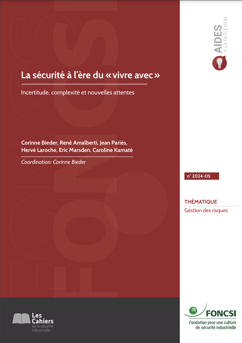 Couverture cahier "La sécurité à l’ère du « vivre avec »"